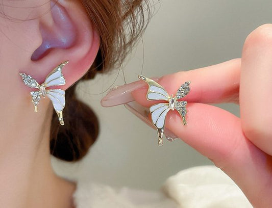 Butterfly Stud Earrings