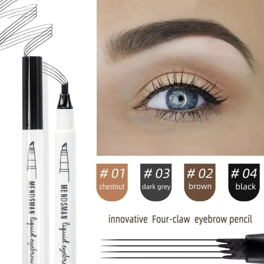 4 Tip Waterproof Eyebrow Pen