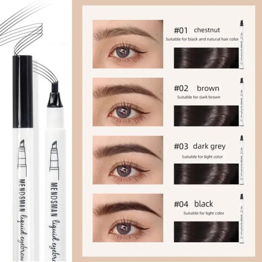 4 Tip Waterproof Eyebrow Pen